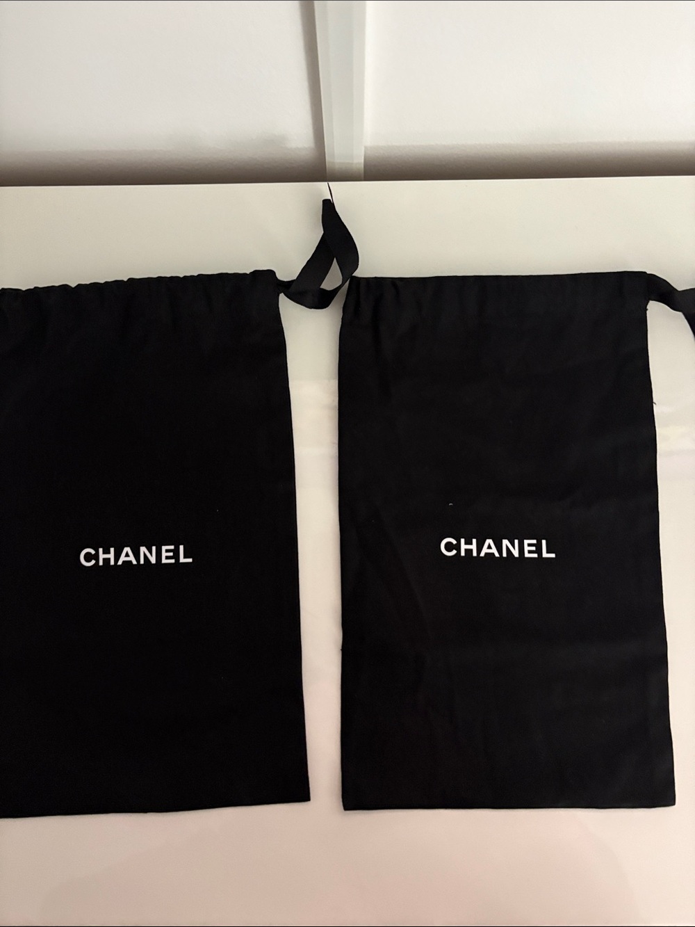 New Chanel Shoe Dust Bags
